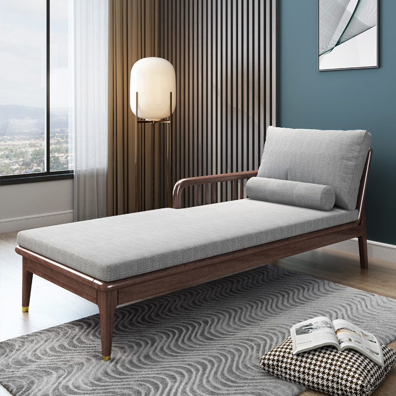 6成交28瑞福祥美式轻奢实木贵妃椅组合沙发小户型欧式现代简约贵妃榻