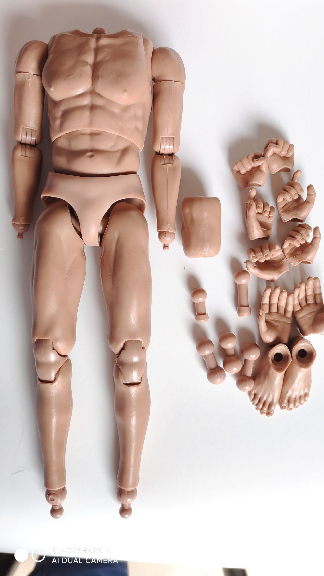 现货1:6兵人窄肩素体1/6包胶玩偶素体12寸人偶男肌肉模型可配头雕