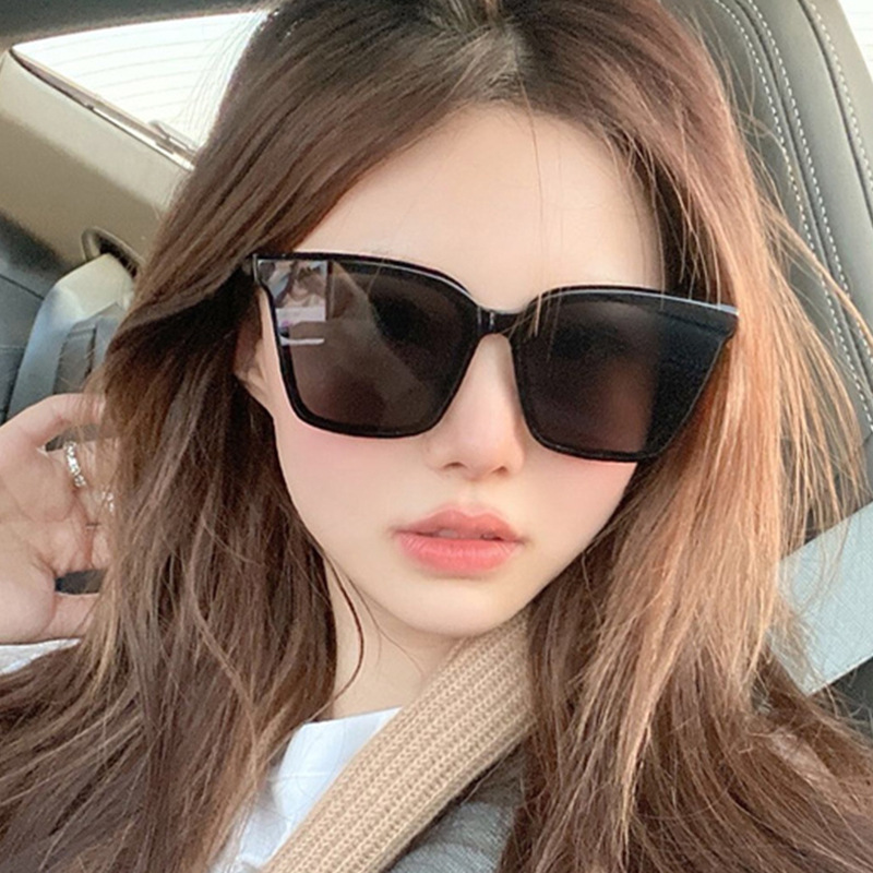 网红同款gm墨镜女高级感高清尼龙偏光太阳镜女士防晒板材眼镜批发