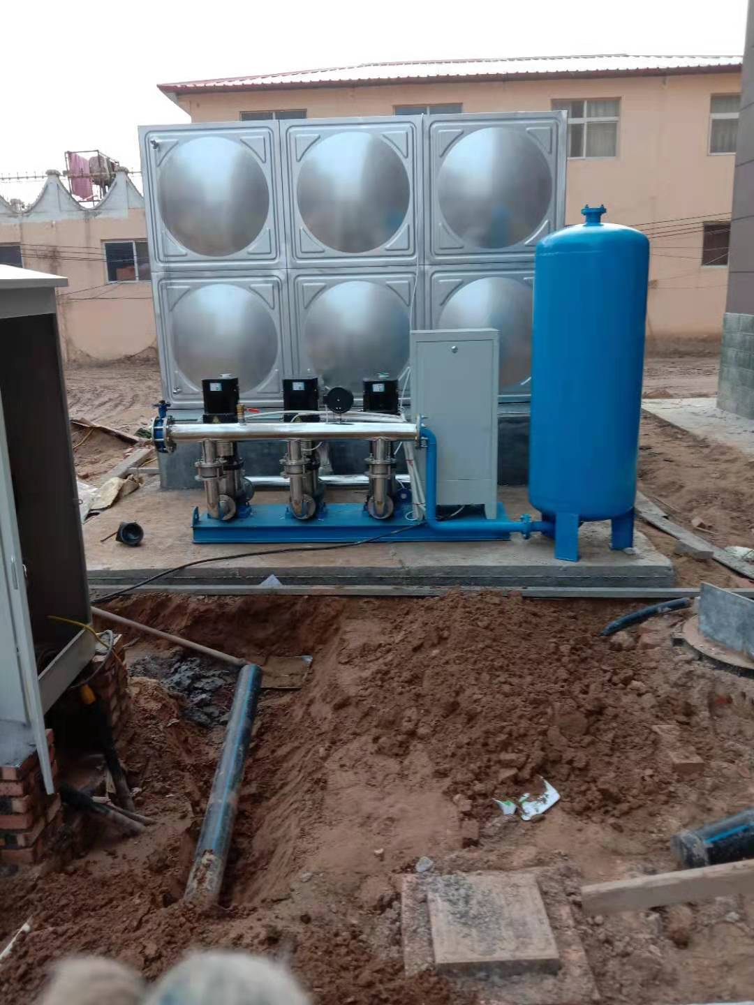 中国开封无塔供水  压力罐 供水 变频供水 发货厂家