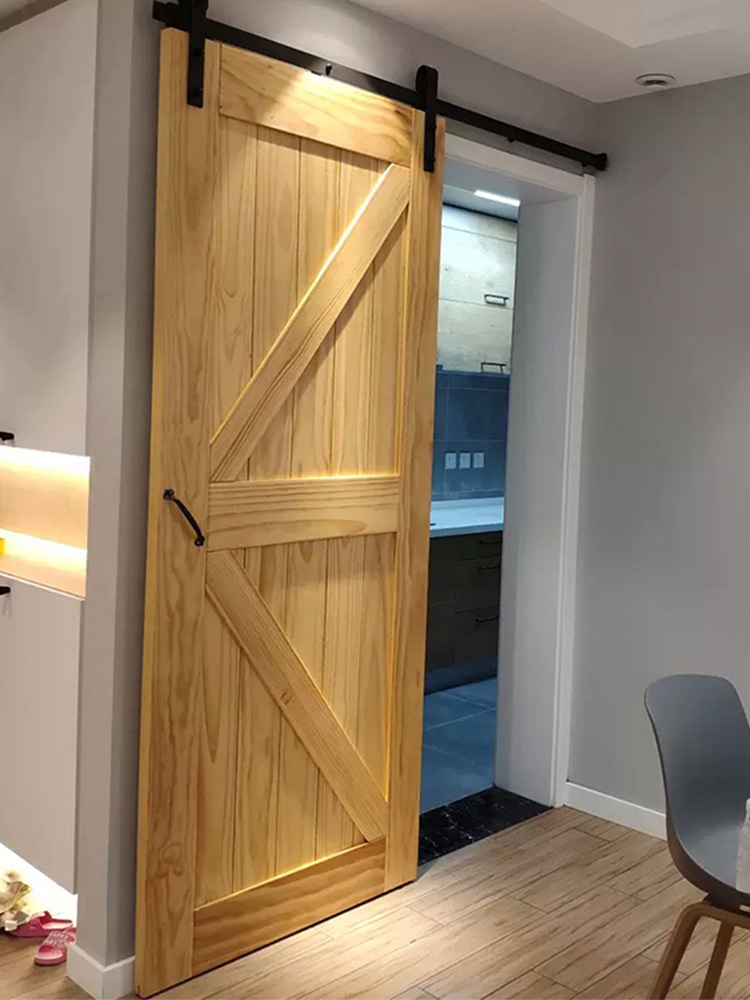 移门轨道木门
