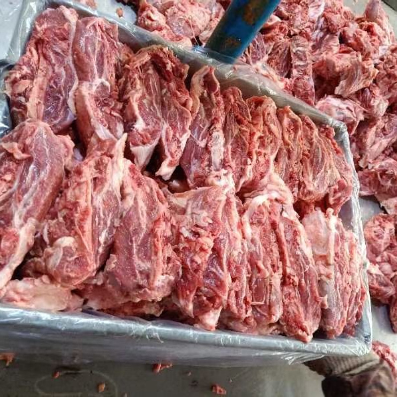 洁晨新鲜冷冻多肉巴骨肉 颈骨肉现捞干锅软骨脆骨猪锁骨 20斤/箱