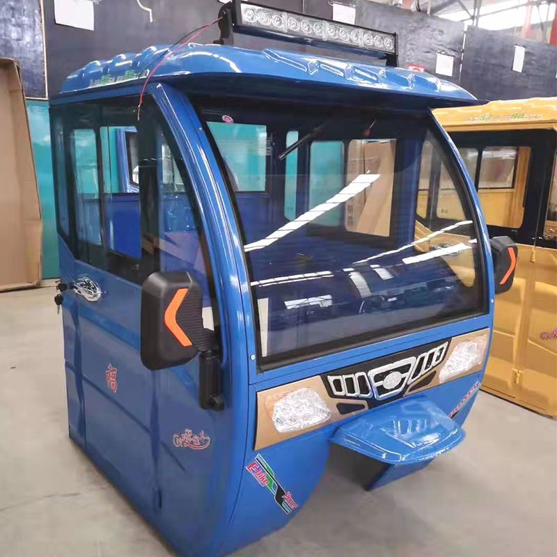 铁棚电动三轮车棚全封闭雨棚汽油三轮车加厚棚快递金鹏三轮车头棚