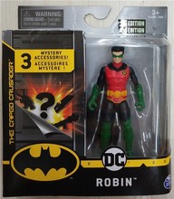 SpinMaster DC漫画正义联盟 蝙蝠侠 罗宾 Robin 可动公仔人偶模型