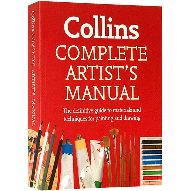 contains sulphites, 艺术家完全手册 英文原版 绘画教程书籍complete artist"s manual