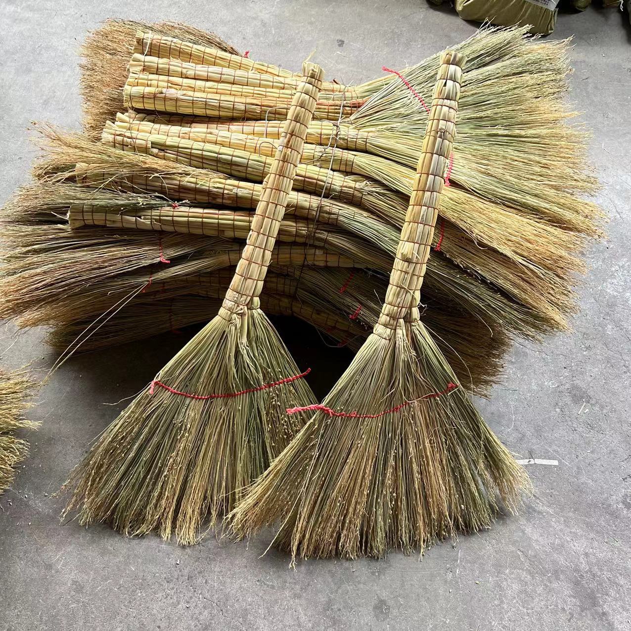 批发高粱漂白扫把笤帚净苗脱壳懒人大扫把扫院子小笤帚扫地扫帚