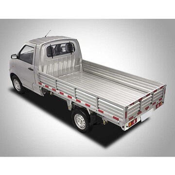 华遇银白色微卡1.3l 单排货车手动 两座 多种功能货车拉货卡车