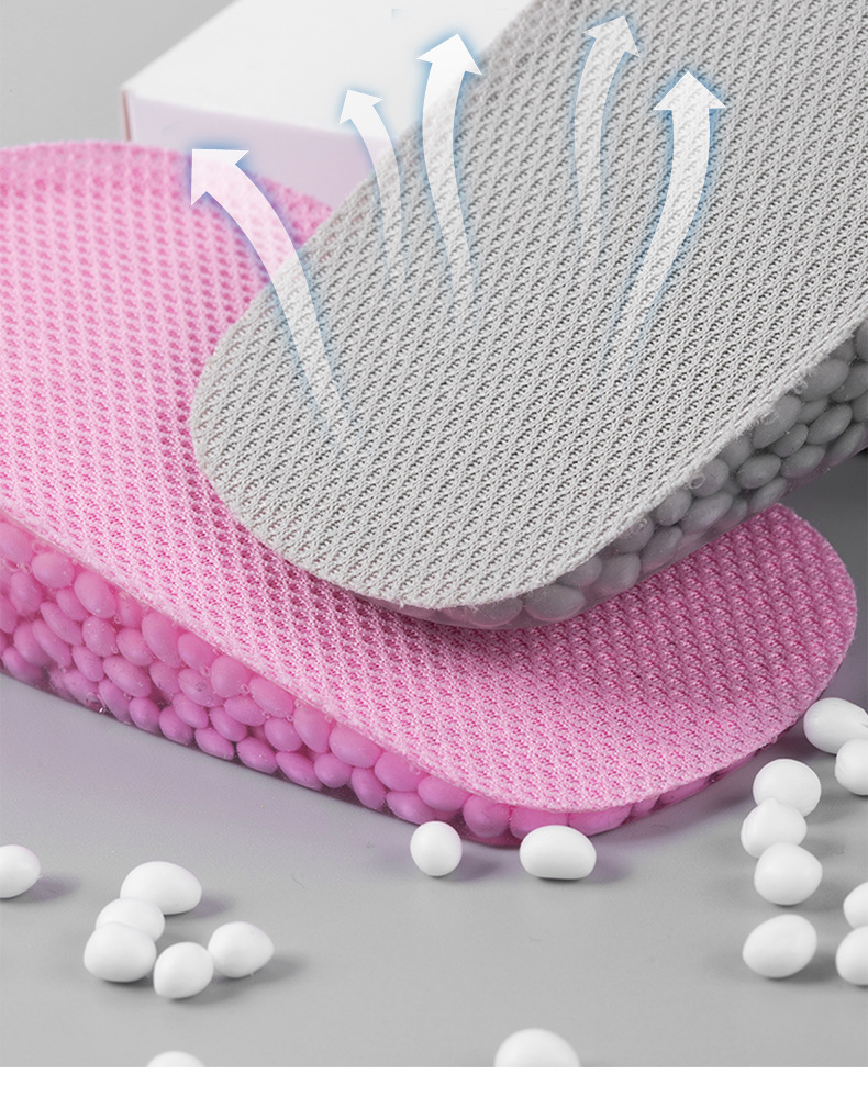 boost隐形内增高鞋垫女马丁靴专用抗菌防臭舒适内增高男硅胶半垫