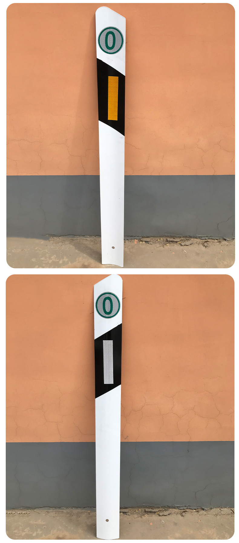 厂家货源片式轮廓标pvc道路反光标识单面轮廓标道路导向标