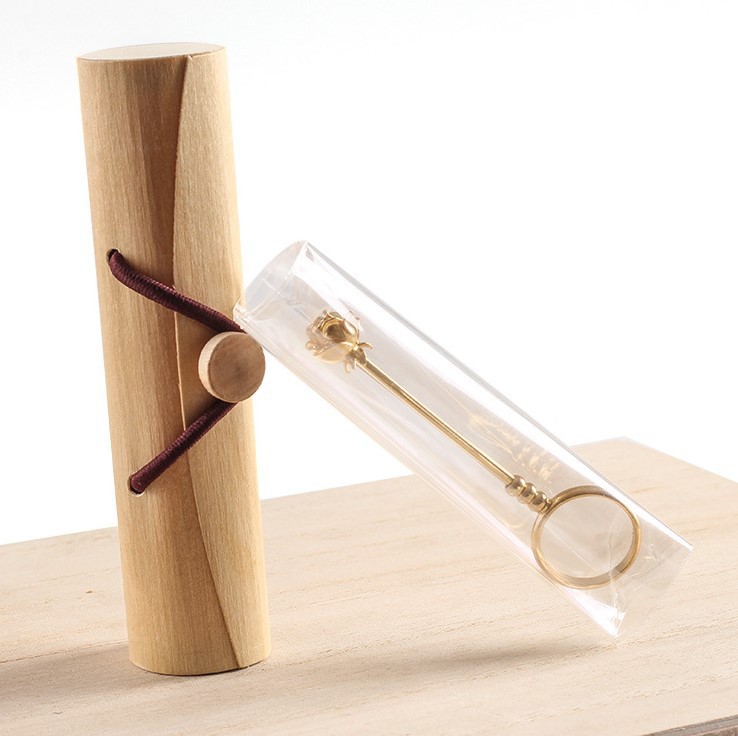 跨境创意女士香烟烟托 黄铜玫瑰花戒指环烟架 粗细款通用时尚烟夹