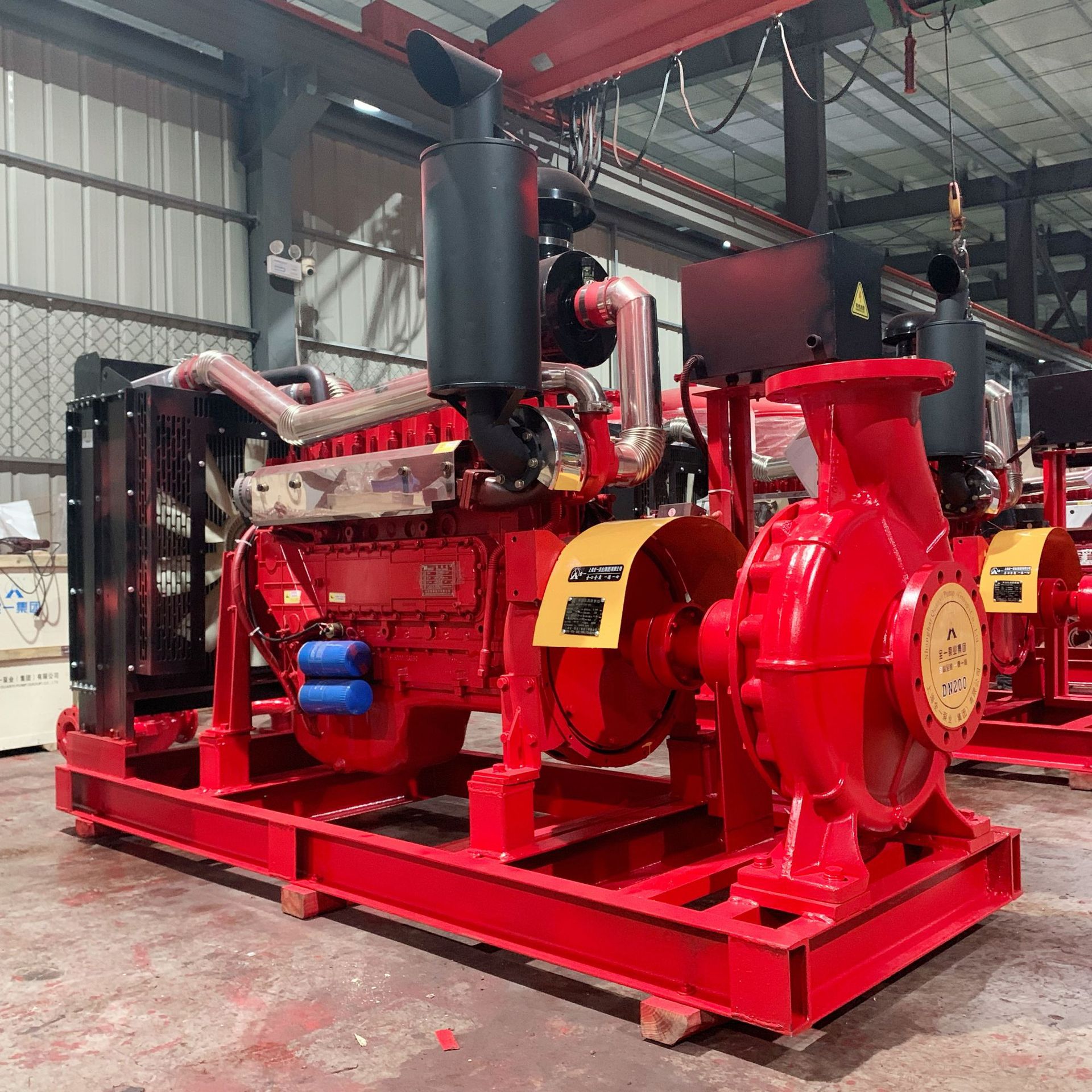 消防泵XBC柴油机消防泵组 室内柴油消防冷却水泵电动泡沫消防水泵