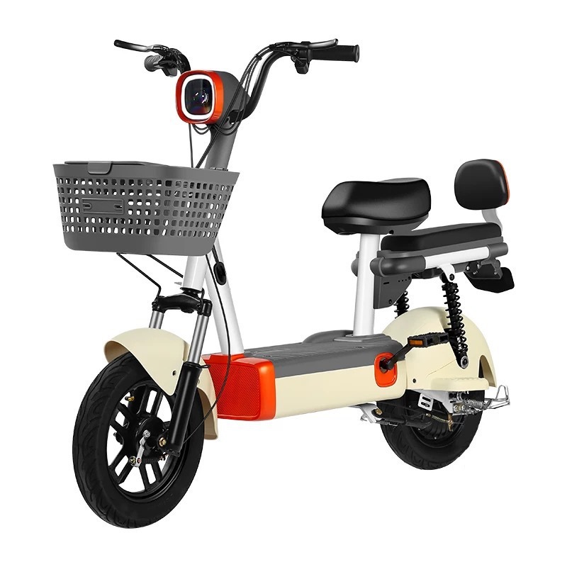 New National Standard Electric Car Electric Bicycle Two-Wheel Tianjin Skateboard Double Battery Car Factory Wholesale Adult Model