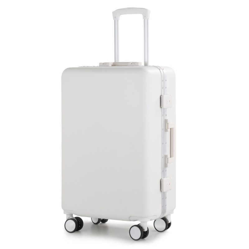 Draw-Bar Luggage Aluminum Frame Men and Women Same Style Student 24-Inch New Durable Strong Large Capacity 26 Travel Password Suitcase