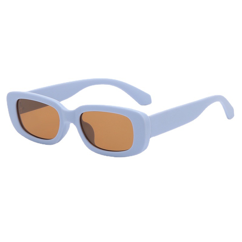 2024 Retro New Small Square Box Children's Sunglasses Fashion Travel Uv Protection Cross-Border Concave Sunglasses