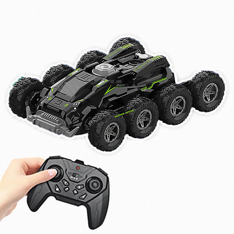 Foreign Trade New Gesture Induction Eight-Wheel Stunt Drift off-Road Climbing Remote Control Spray Car Boy Children Toy Car