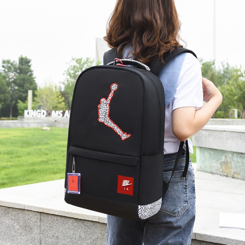 Spring New Arrival Fashion Color Contrast Simple Backpack Korean Style Daily Early High School Student Schoolbag Outdoor Travel Backpack