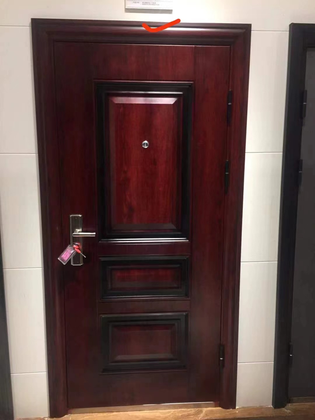 厂家直供甲级防火门入户门进户门办公室门钢制安全防盗门定制