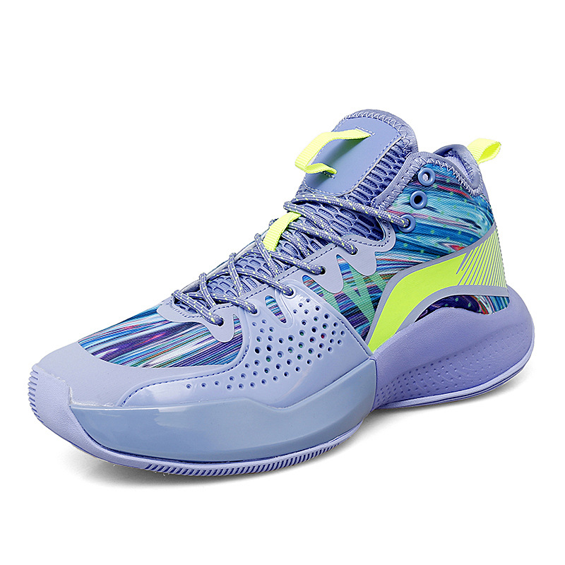 外贸跨境新款跑步鞋篮球鞋男透气休闲运动鞋青少年户外比赛球鞋