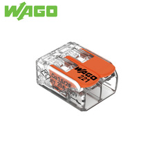 WAGO万可照明接线端子安全耐压操作简单的紧凑型导线连接221-412