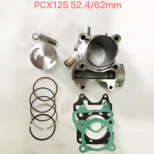 摩托车配件型号PCX125缸筒适用风冷中缸 套缸 气缸体 活塞环