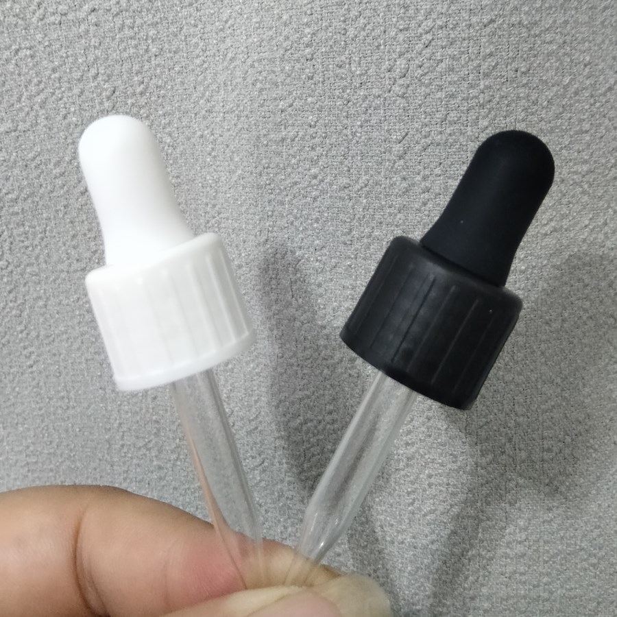 15牙小口径条纹玻璃滴管盖 香水小样试管盖 15-410迷你胶头试剂盖