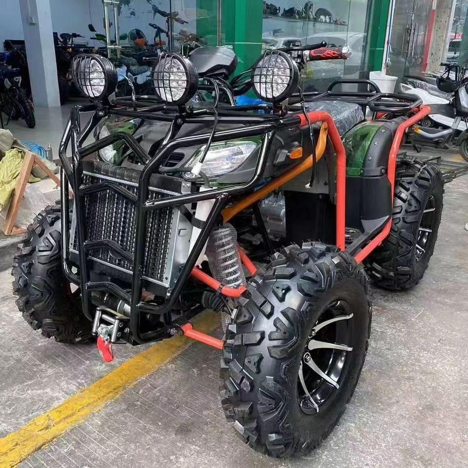 4驱全地形沙滩车 大公牛款4x4全时轴传动越野车 atv250cc-350cc