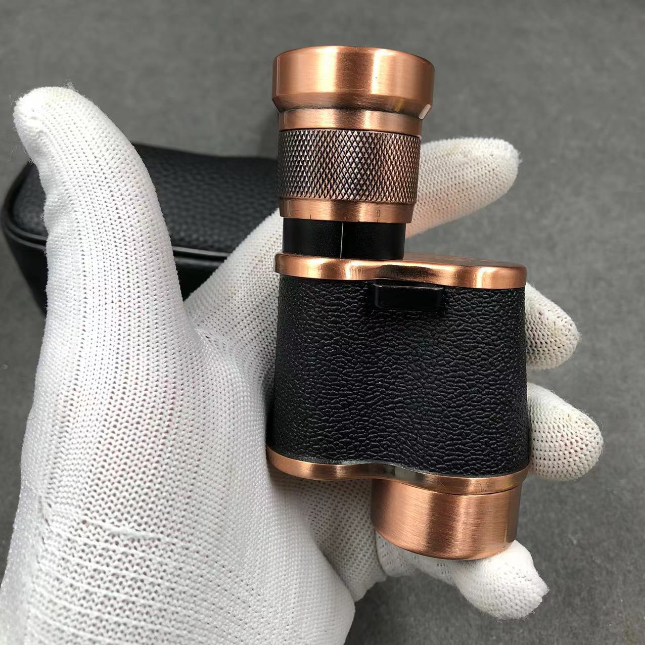 德国毛瑟单筒望远镜8x24迷你高倍高清微光夜视金属户外望眼镜保罗