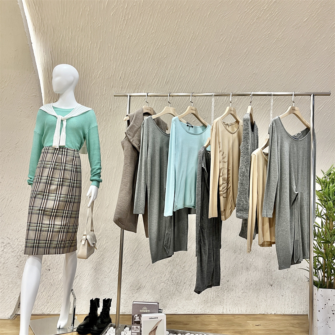 爵克春夏棉麻休闲女装品牌折扣外贸尾单女装正品尾货清仓处理库存