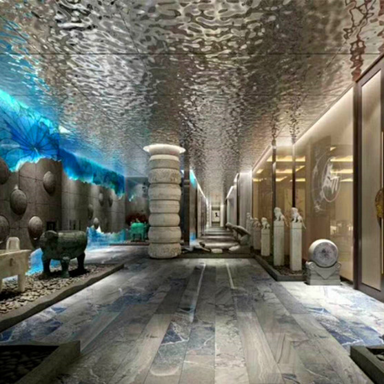 现货304不锈钢花纹板 201不锈钢压花板 台面用立方体压花板