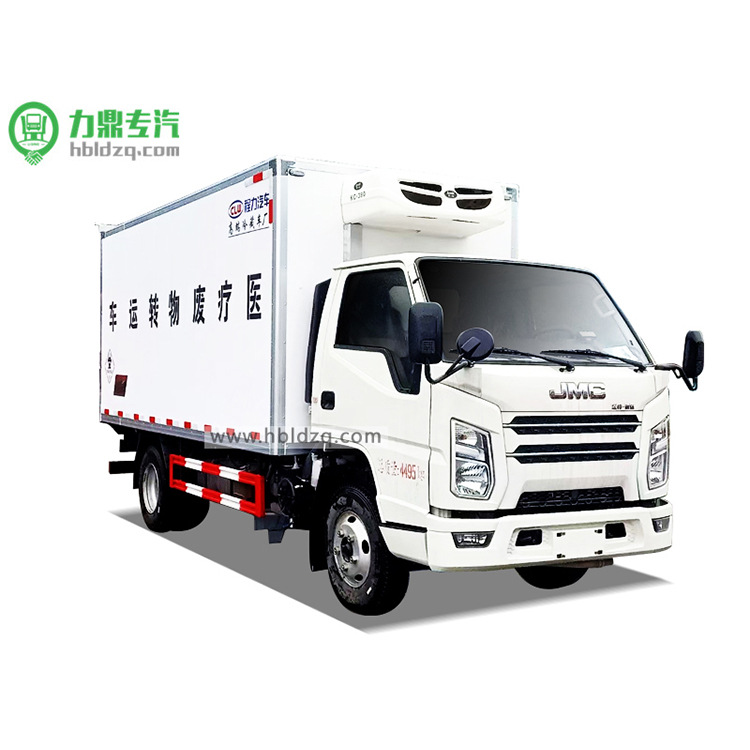 蓝牌冷冻车 江铃轻型厢式货车 双排座冷链物流车-阿里巴巴