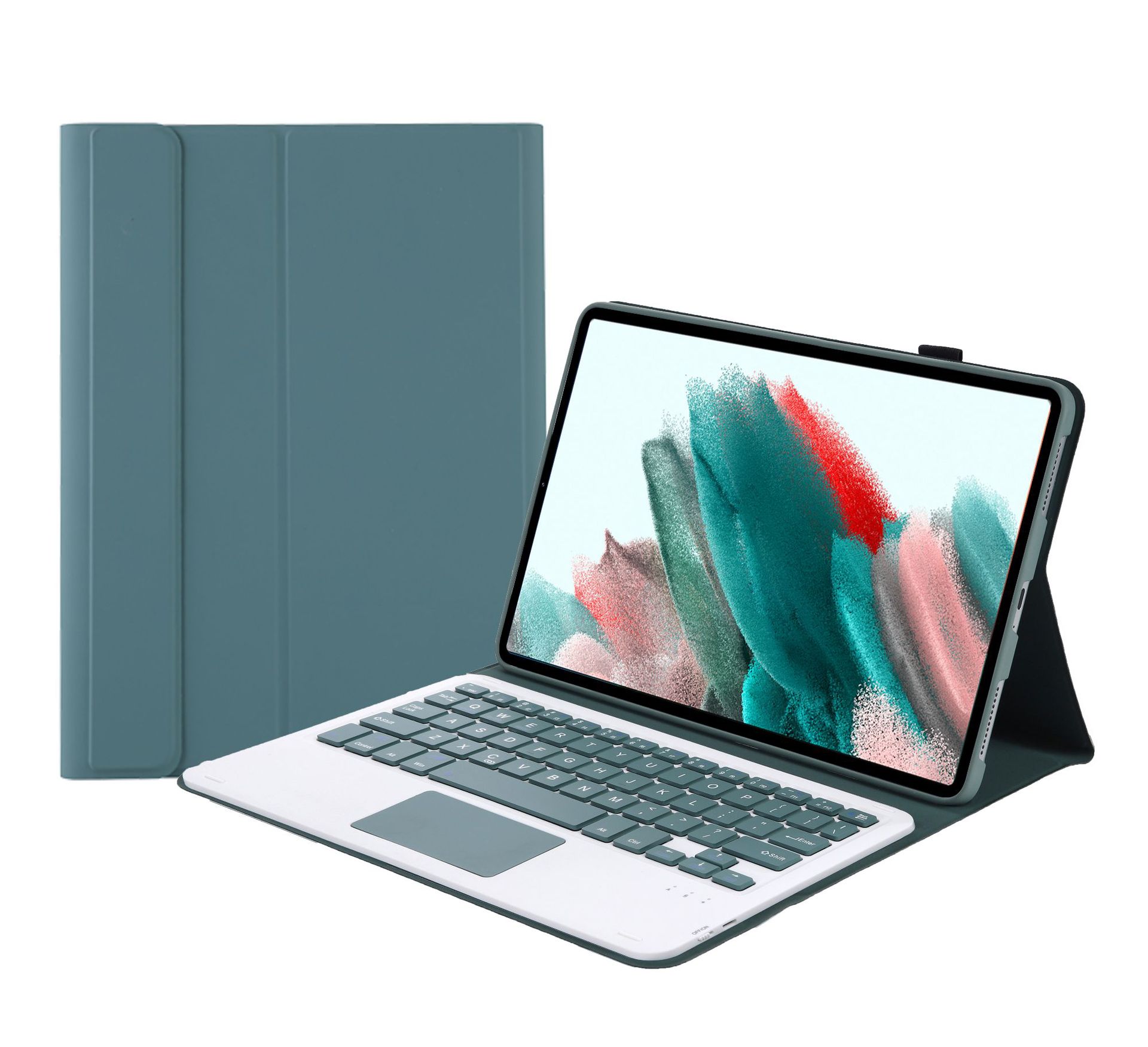 适用三星平板tab a8 10.5寸 x205/x200 糖果色超薄款蓝牙妙控键盘