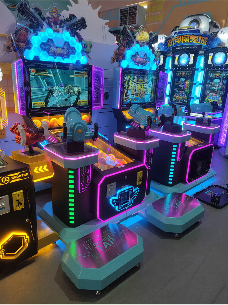 绝地枪皇双人射击游戏机大商场电玩城游戏厅商铺投币模拟游戏枪机