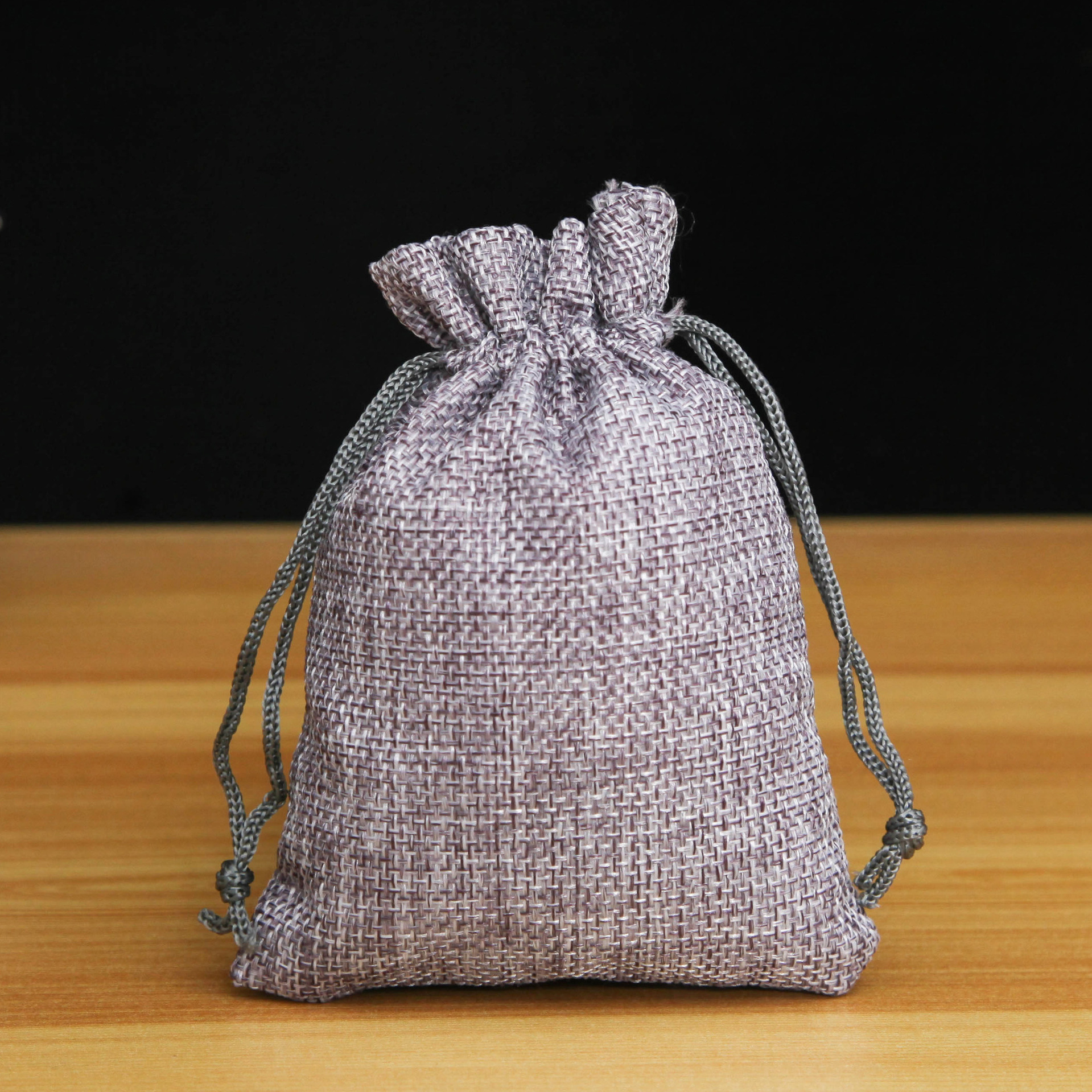 厂家定制抽绳文玩首饰袋束口袋创意全棉帆布袋手提袋棉麻收纳袋