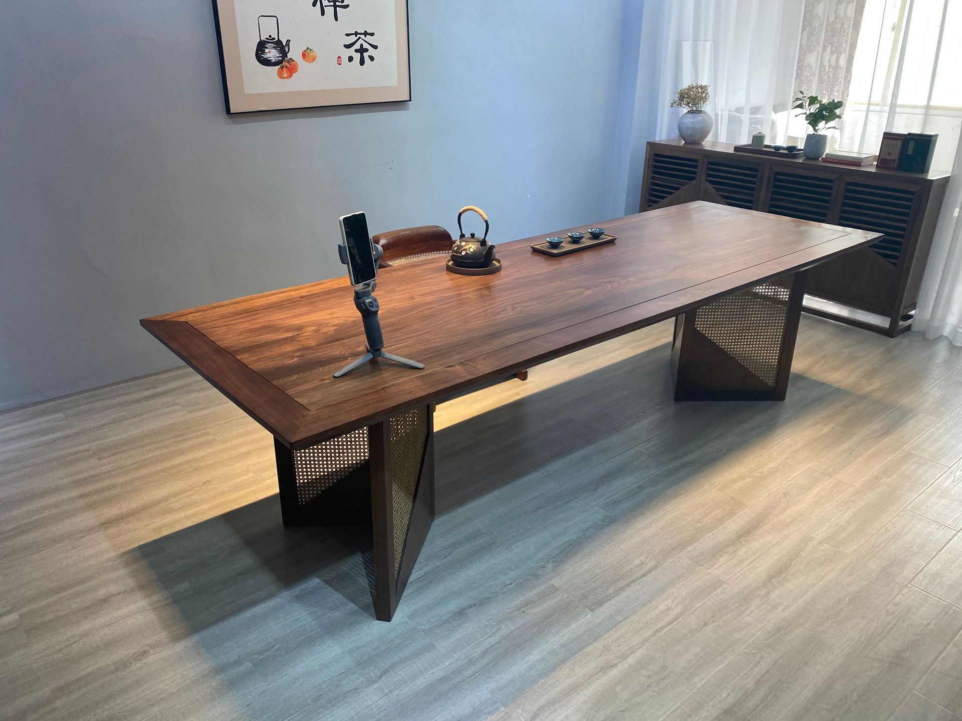 0成交15件新中式茶桌北美黑胡桃茶桌胡桃木茶桌相似店铺>进入本店铺>