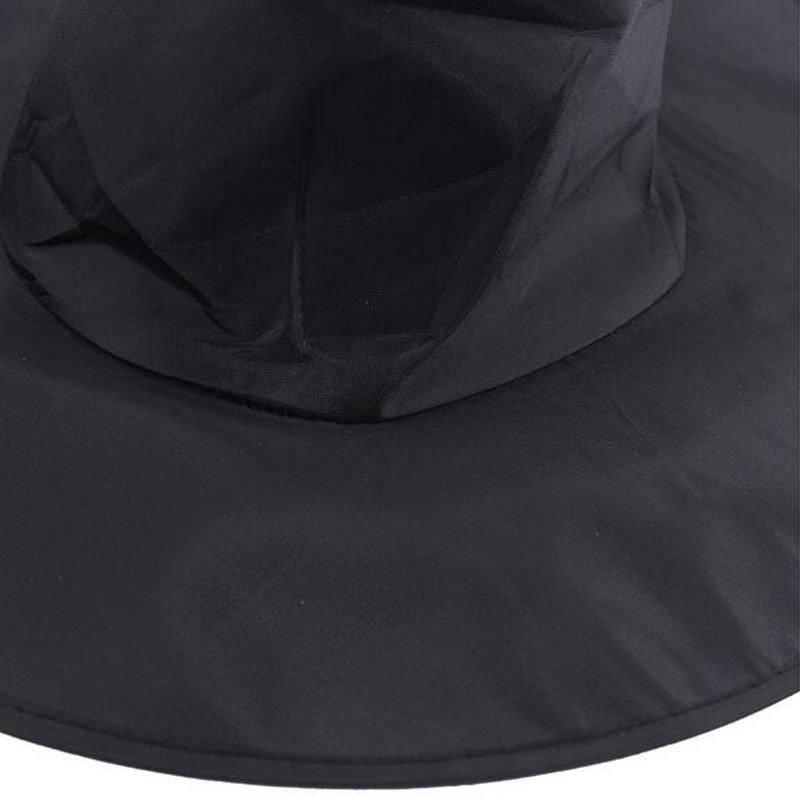 Halloween Hat Wizard's Hat Black Oxford Cloth Makeup Costume Props Harry Potter Witch Hat Witch Hat