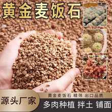 黄金软麦饭石颗粒土壤种植绿植通用盆栽多肉铺面石子包邮代发