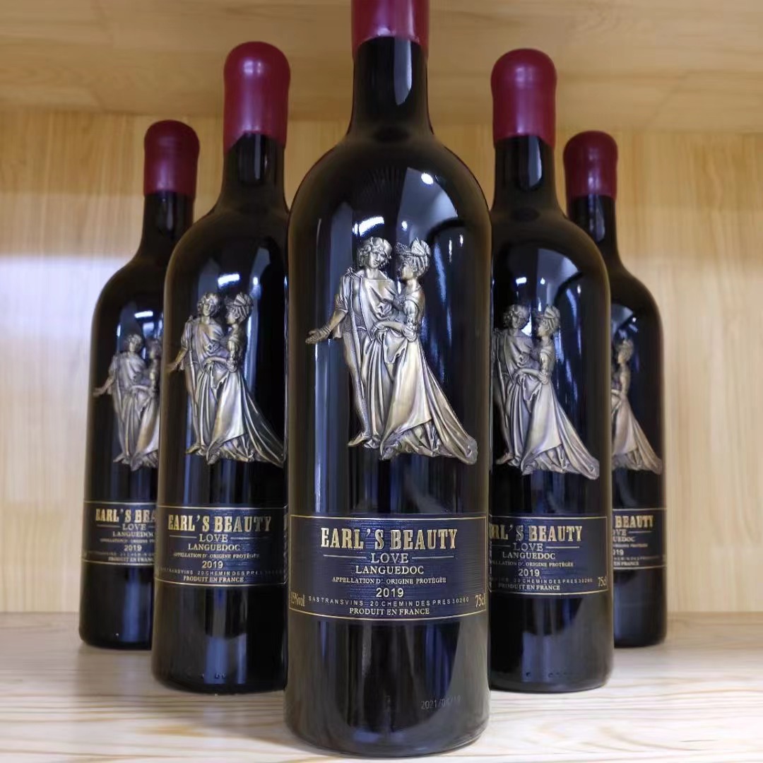 法国进口伯爵红颜 爱恋干红葡萄酒