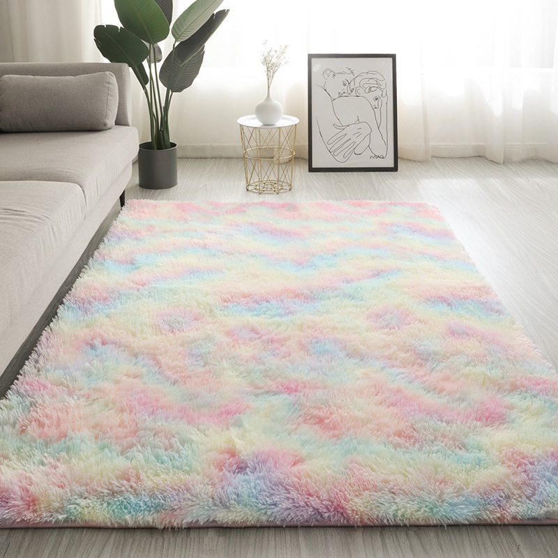 Carpet Bedroom Full of Nordic Ins Living Room Coffee Table Bedside Girl Room under Bed Plush Internet Celebrity Blanket Floor Mat