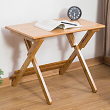 家用课桌可折叠写字桌儿童学习桌桌椅升降小学生书桌套装可实木竹
