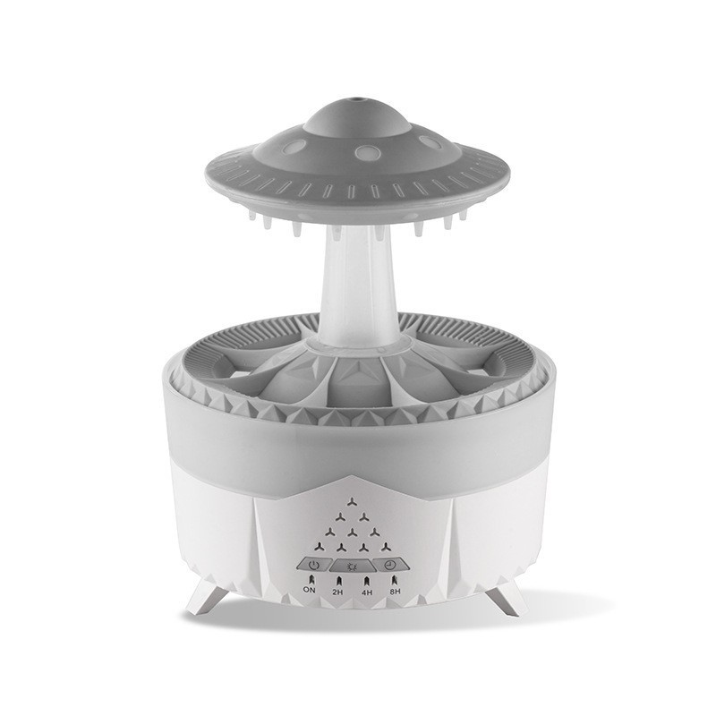 New Cloud Raindrop Humidifier Household Rain Mushroom Rain Aroma Diffuser Colorful Aroma Diffuser Rain Cloud Ufo