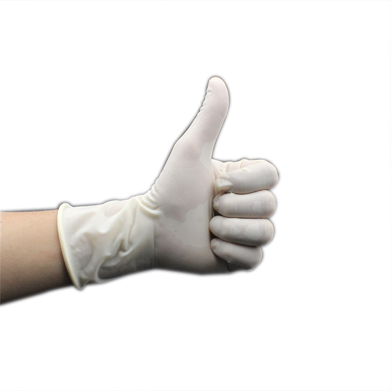 高邦手套50副装一次性使用灭菌橡胶外科手套无菌独立包装有粉无粉