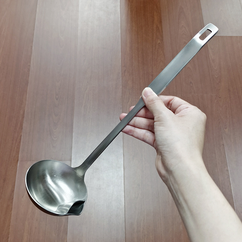 304不锈钢隔油勺盛汤火锅高颜值家用商用厨房过滤分离隔油勺