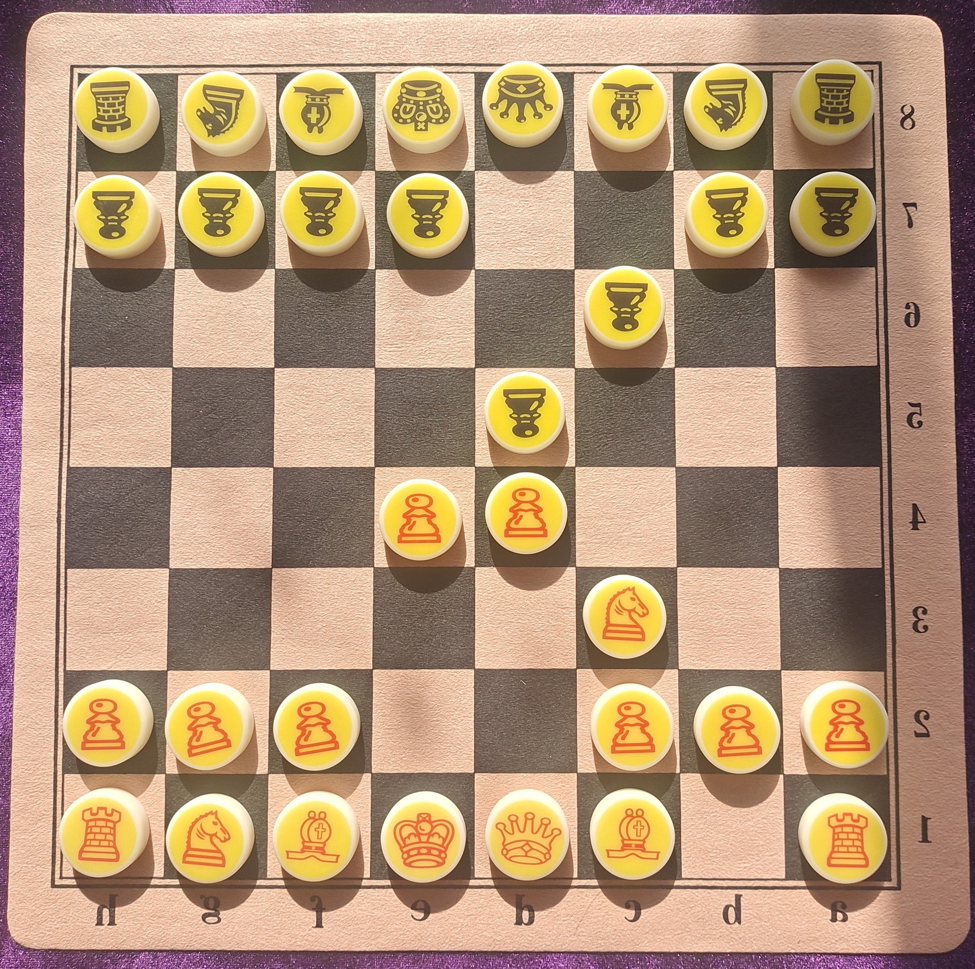 平面国际象棋汉字中国国际两用象棋号棋子棋盘跨境专供批发