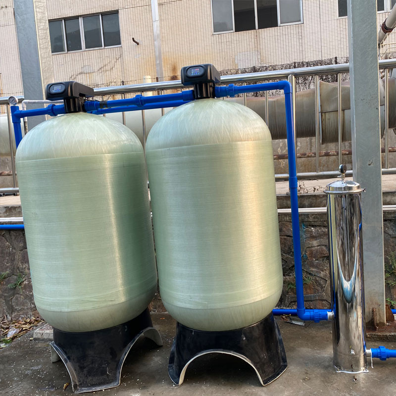 河水/井水/污水沉淀泥沙絮凝物10吨自动砂碳过滤器water purifier