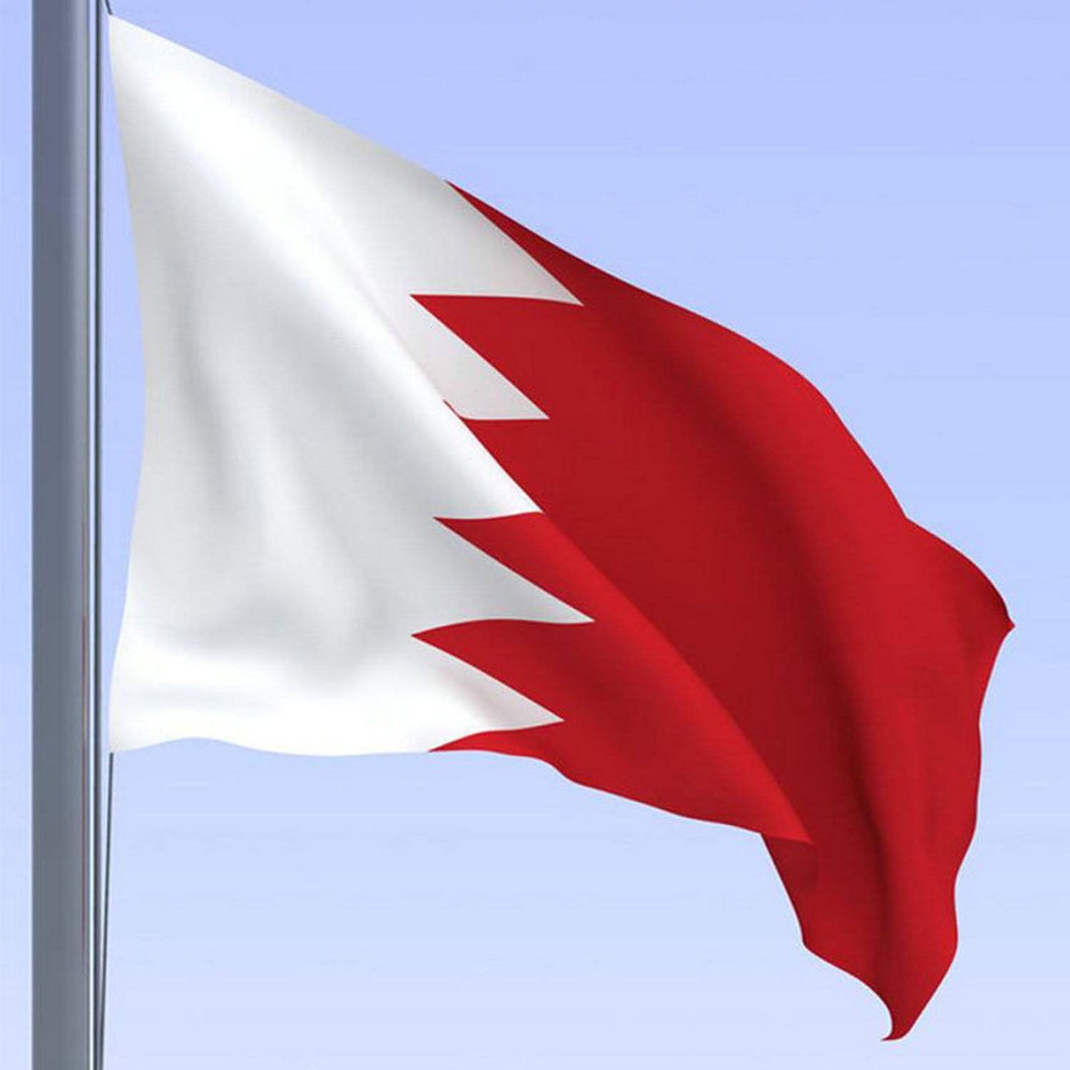 【旗帜工厂】14*21巴林小国旗手摇旗大选广告小旗帜厂家直销