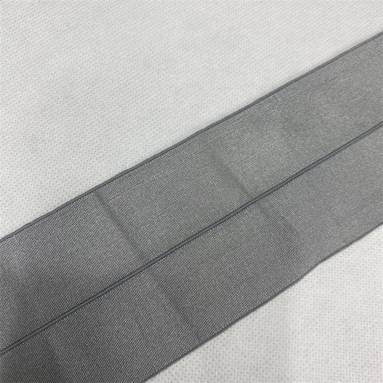 Factory in Stock 6cm Filamentation Fold Color Edging Elastic Band Mesh Bubble Skirt Waist of Trousers Woven Elastic Tape