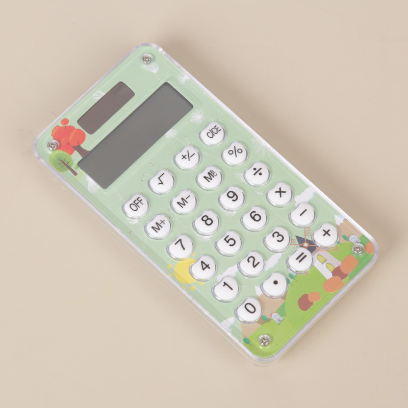 Wholesale Portable Calculator Mini Cute Student Exam Calculator Silent and Portable Small Computer