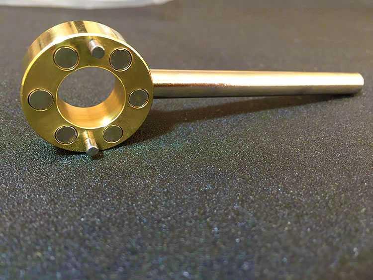 水阀开关扳手十字磁力锁通用物业水管加密开水自来水表电磁四方