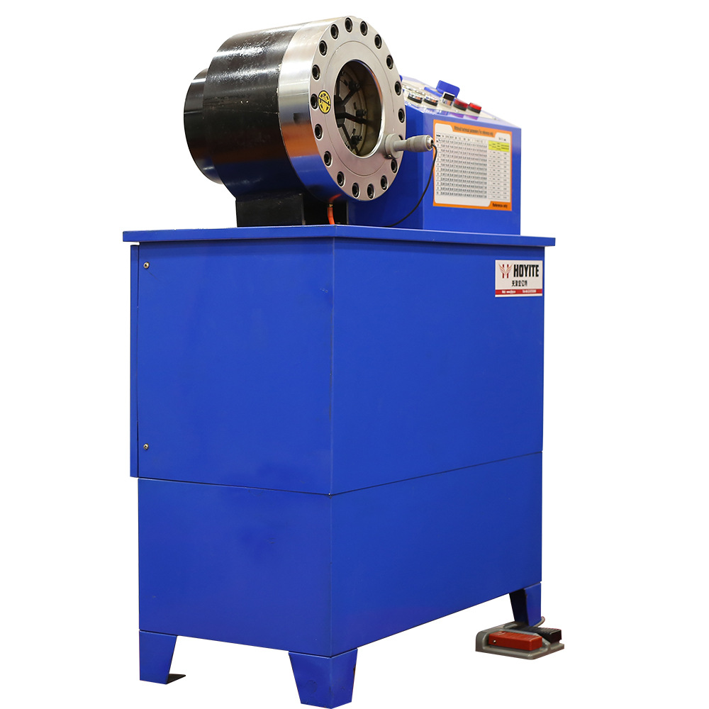 hoyite液压胶管扣压机高压胶管剥胶机扣压剥胶一体机hyta53