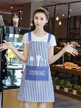 IB9B围裙女家用厨房2023新款防水防油透气工作上班用时尚夏季薄款